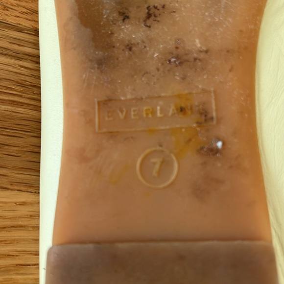 EVERLANE The Day Loafer Size 7 Cream/Lemon color - Picture 6 of 7